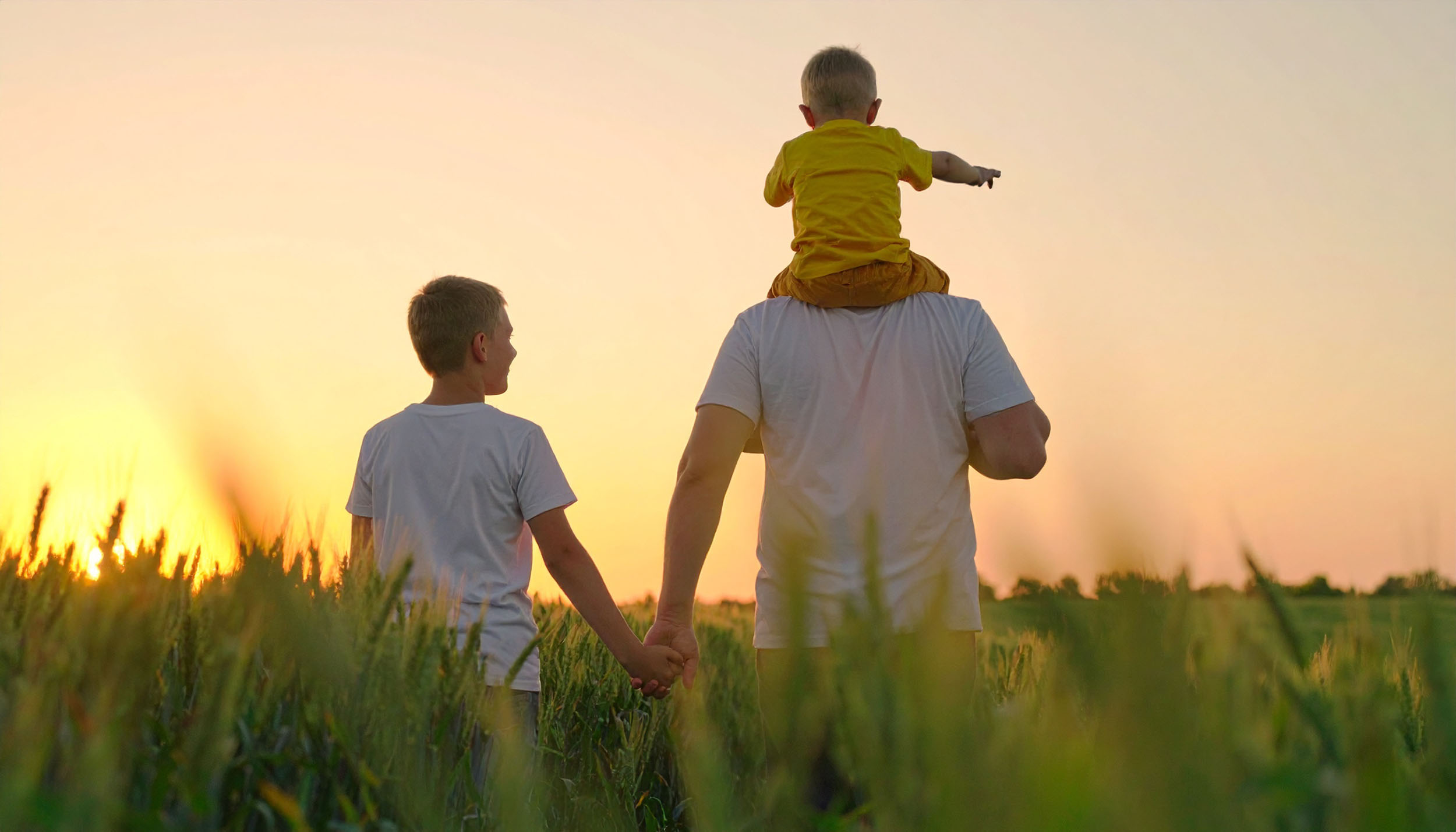 Three generation of men. Cadillac Area Men’s Giving Circle Grants