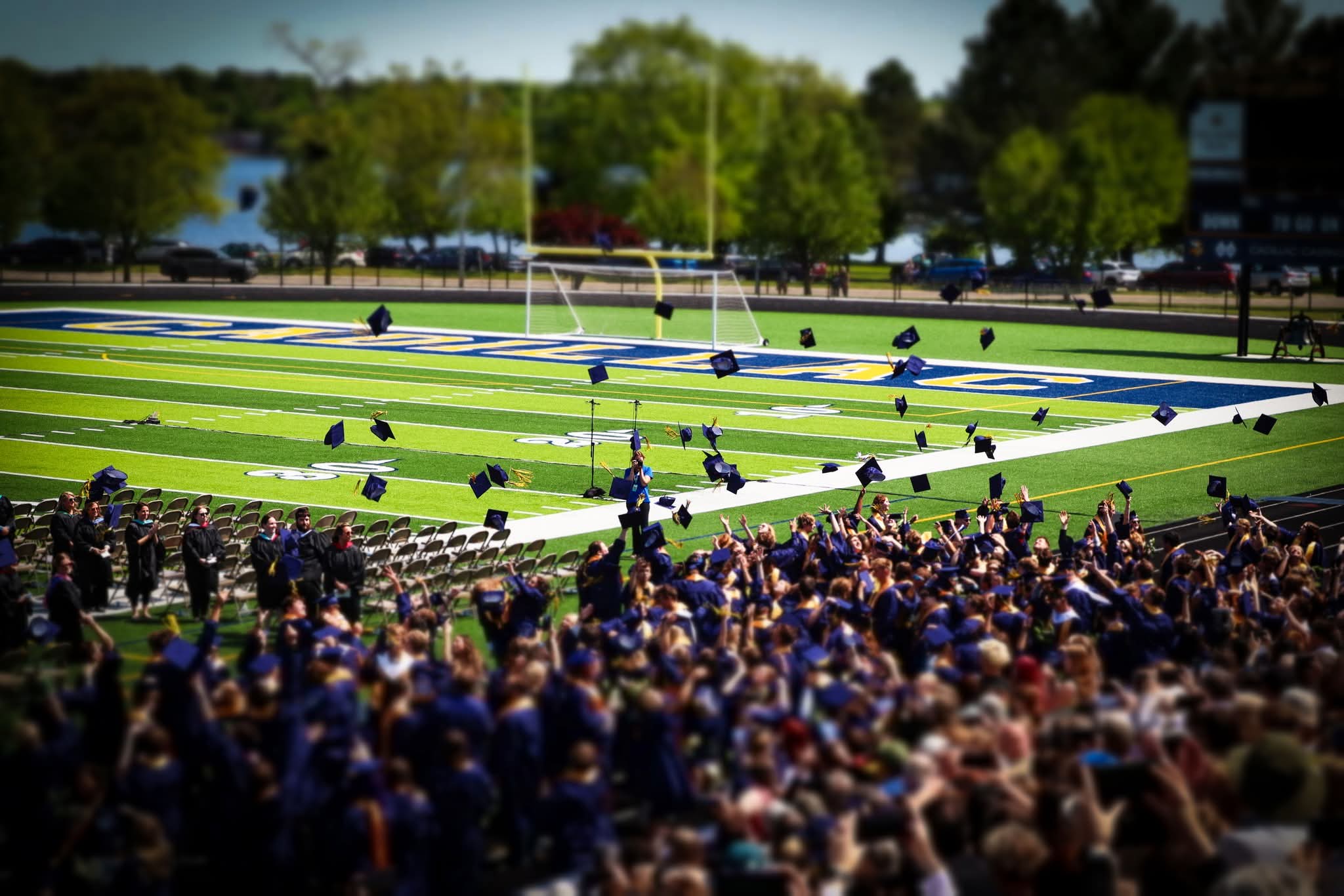 Graduation Ceremony in Cadillac - CAPS Alumni Viking Spirit Scholarship