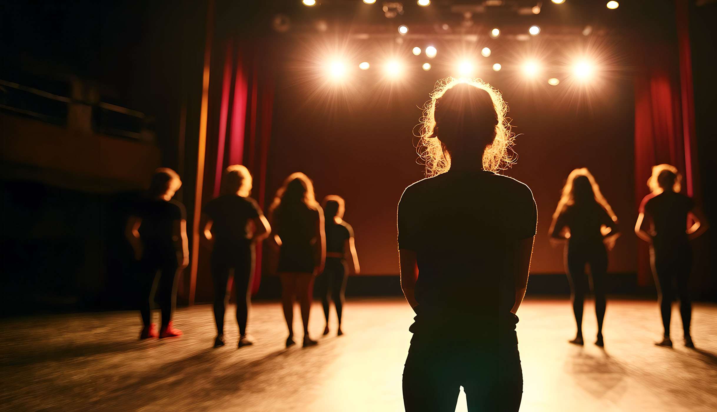 Students on stage - Kelly Ann Garcia Scholarship for The Performing Arts