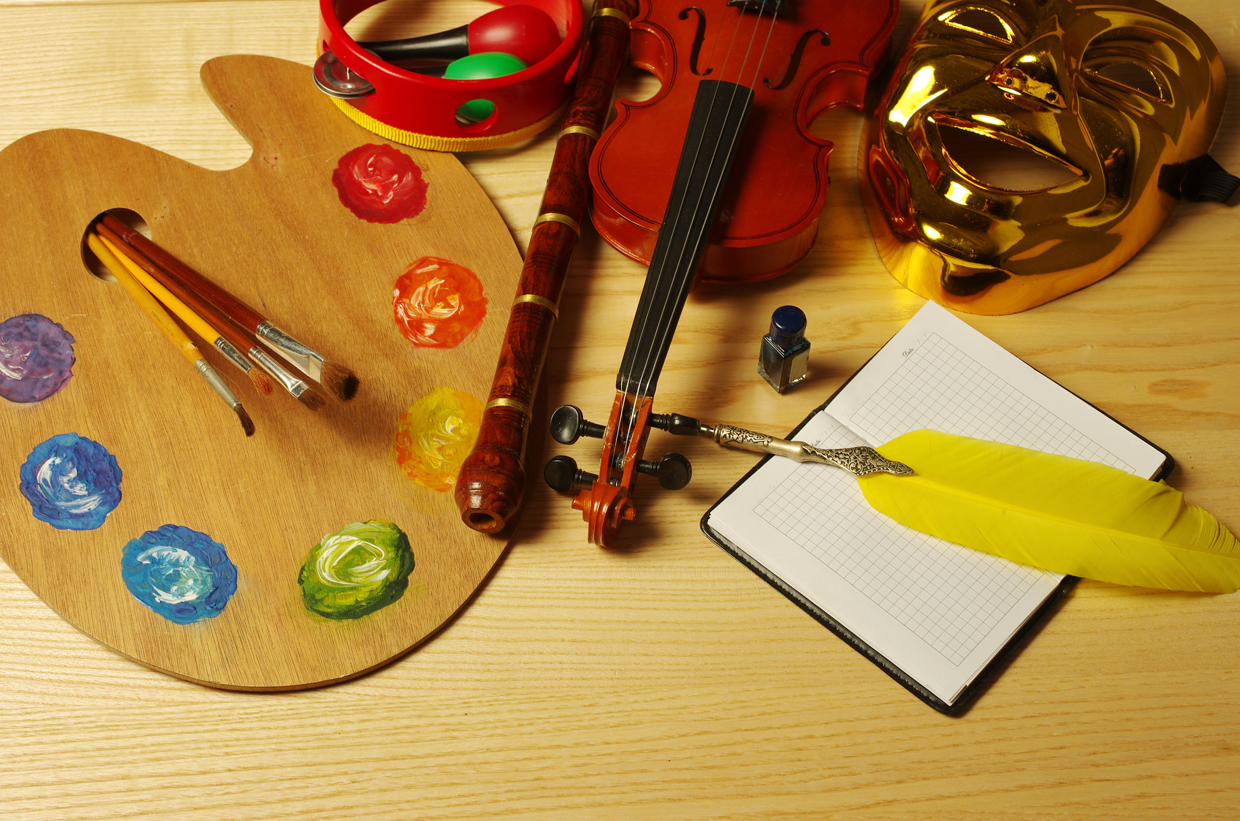 Attributes of the arts - Victoria L. Brehm Scholarship for Music, Theater, Writing, Dance, and The Visual Arts Summer Camp