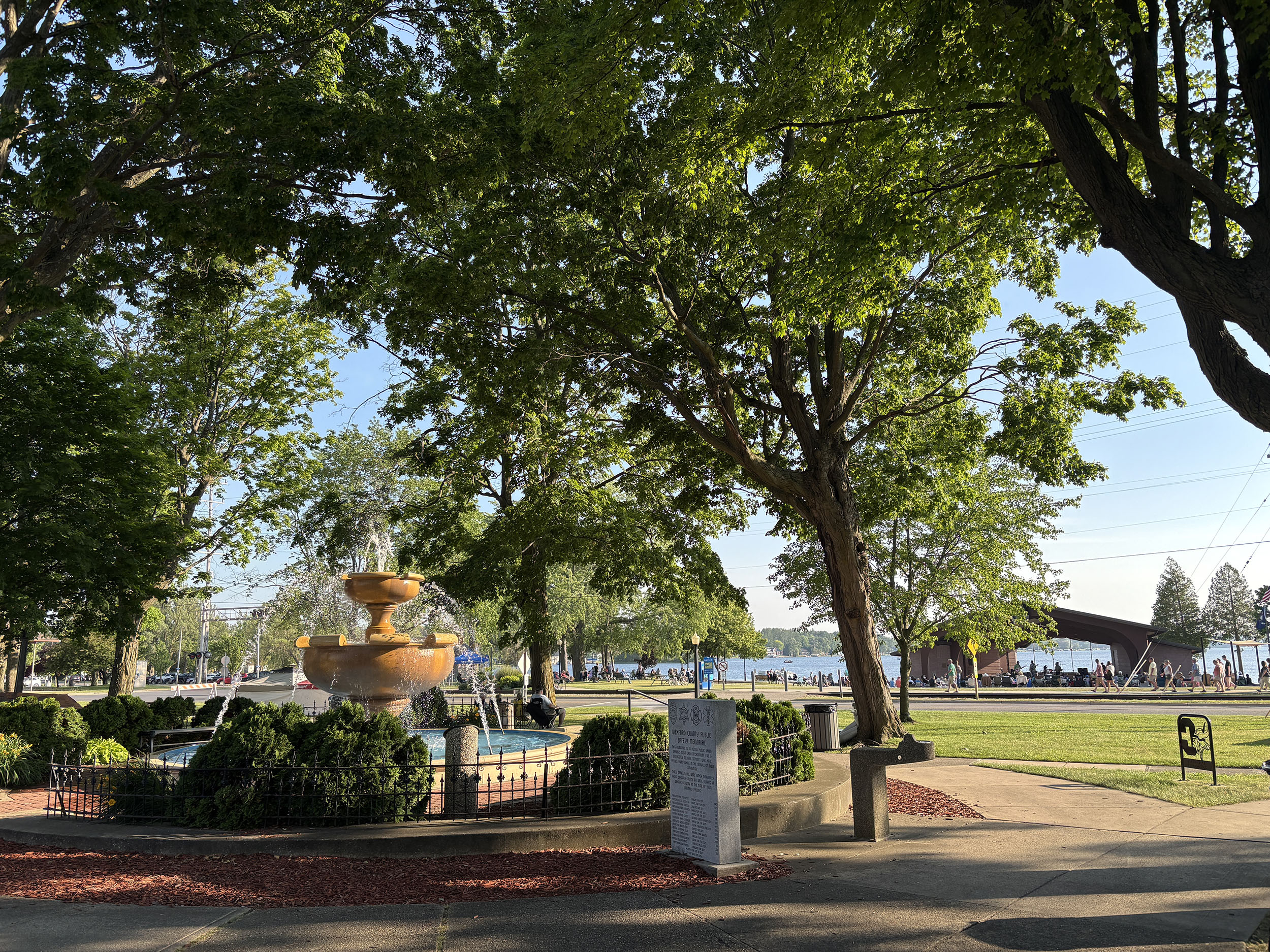 Park in Cadillac, Michigan